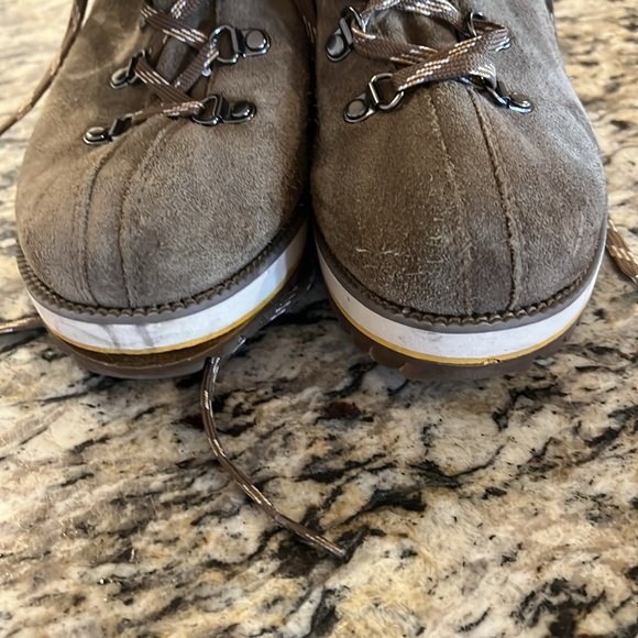 UGG Chestnut Birch Waterproof Lace-up Winter Bootie Sz 6 - Picture 3 of 13